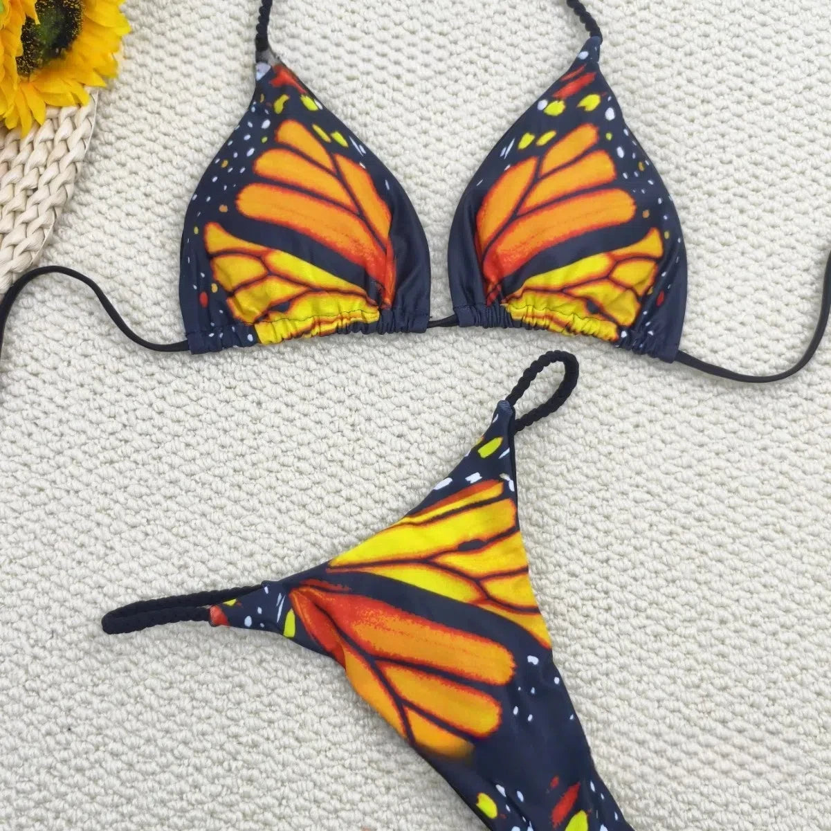 Butterfly Bikini Women Swimsuit