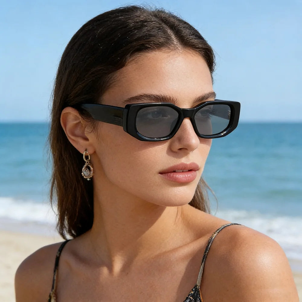 Ruiao Black Classic Sunglasses
