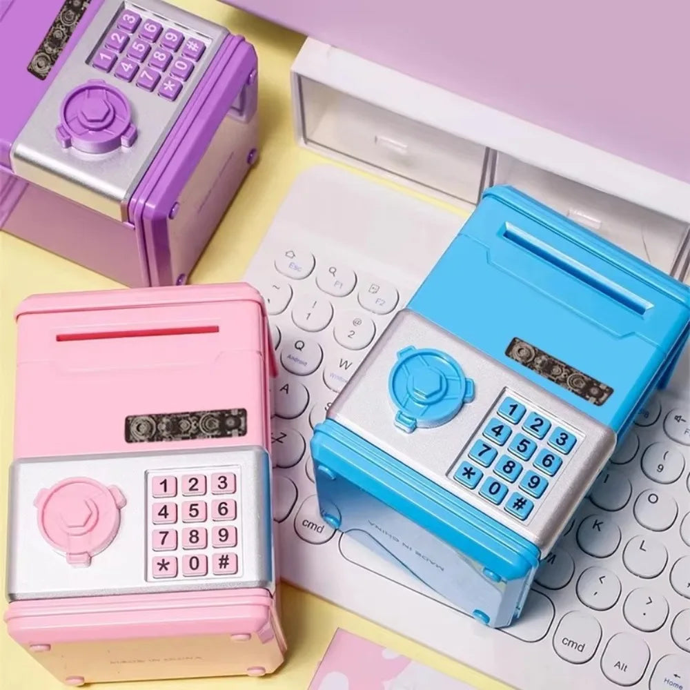 Password Children's Toy Piggy Bank ATM