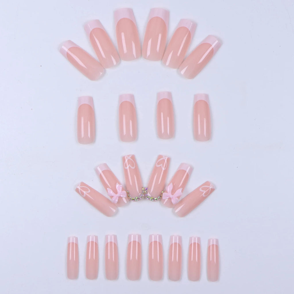 96PCS Medium Coffin Press On Nails