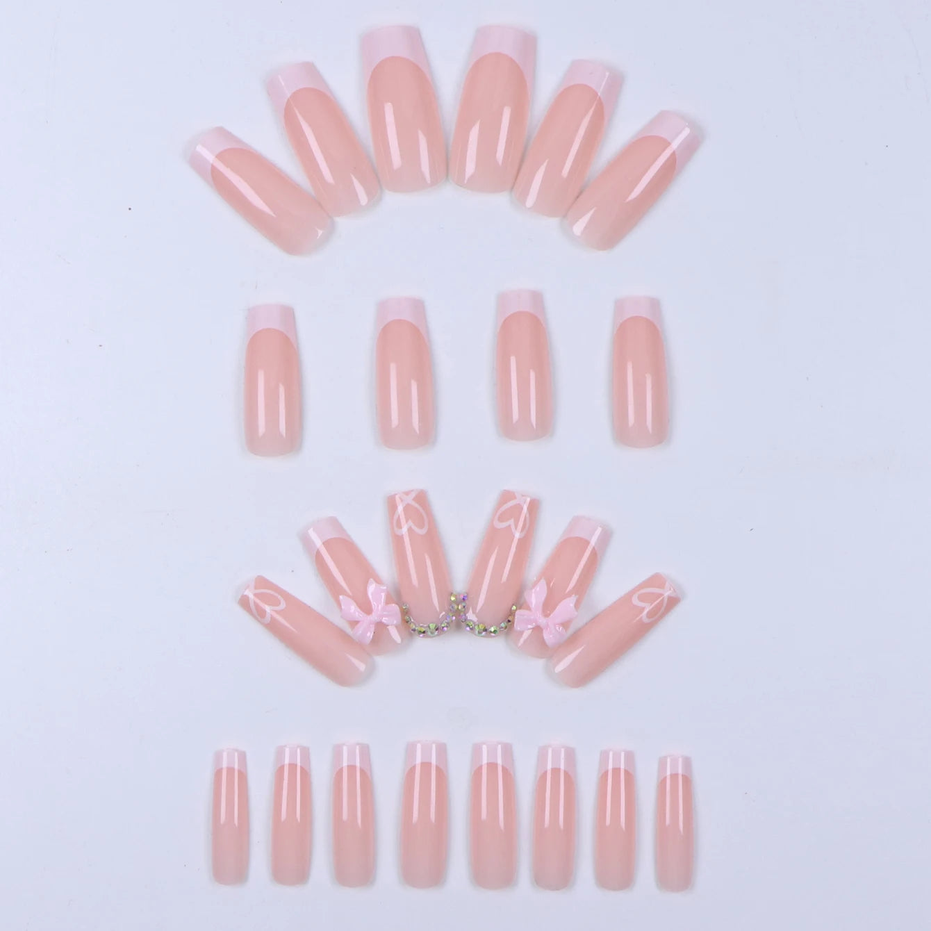 96PCS Medium Coffin Press On Nails