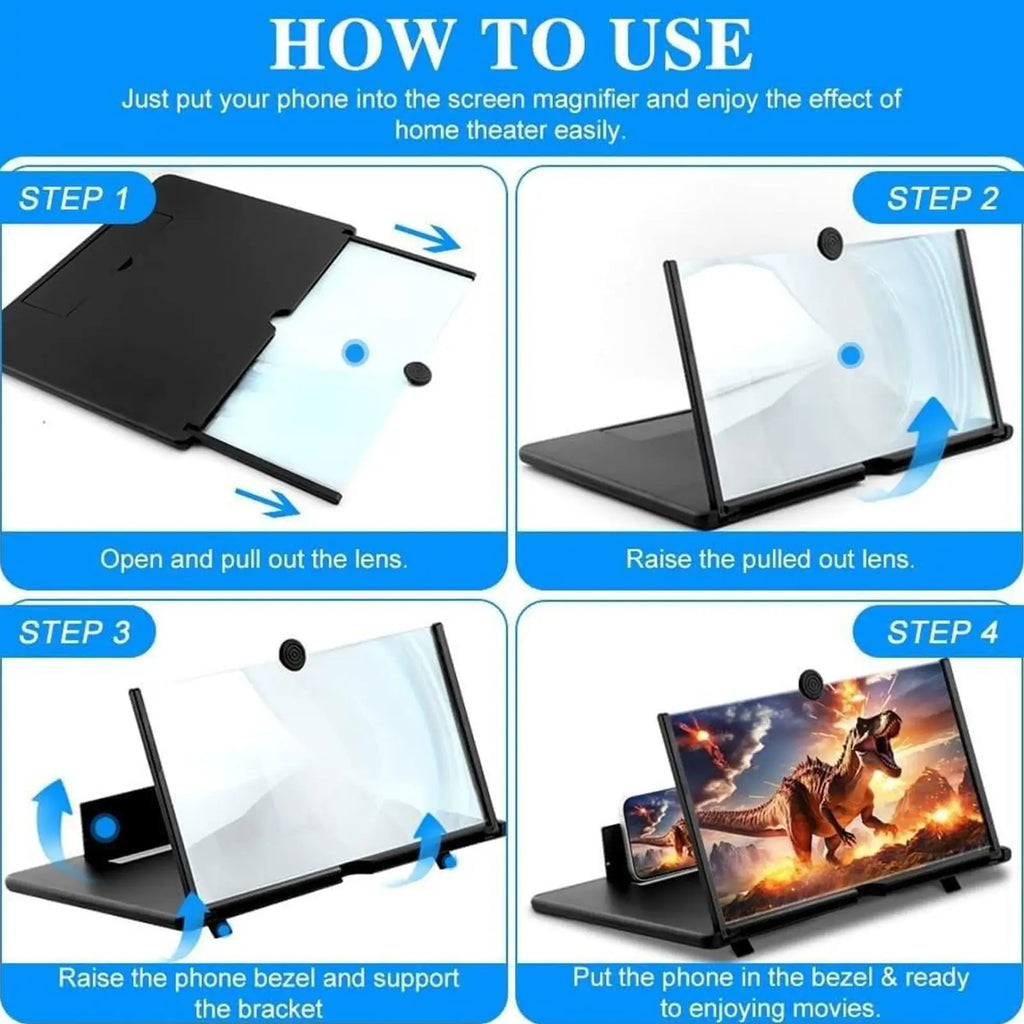 10 Inch HD Phone Screen Magnifier