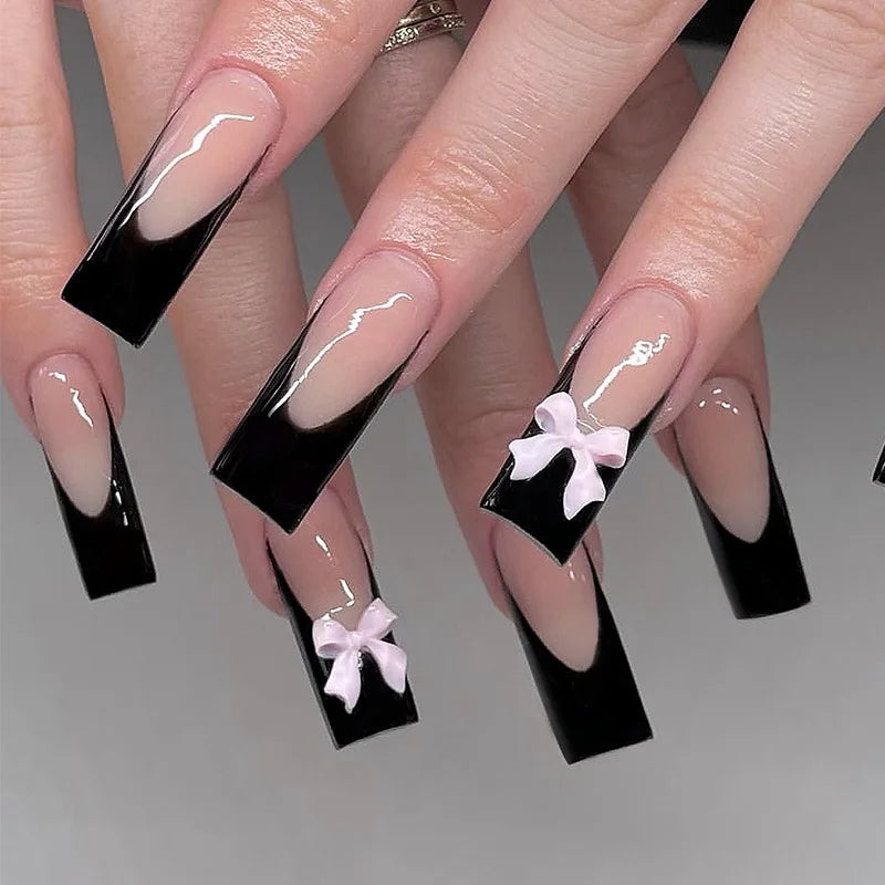 24Pcs French Press on Nails