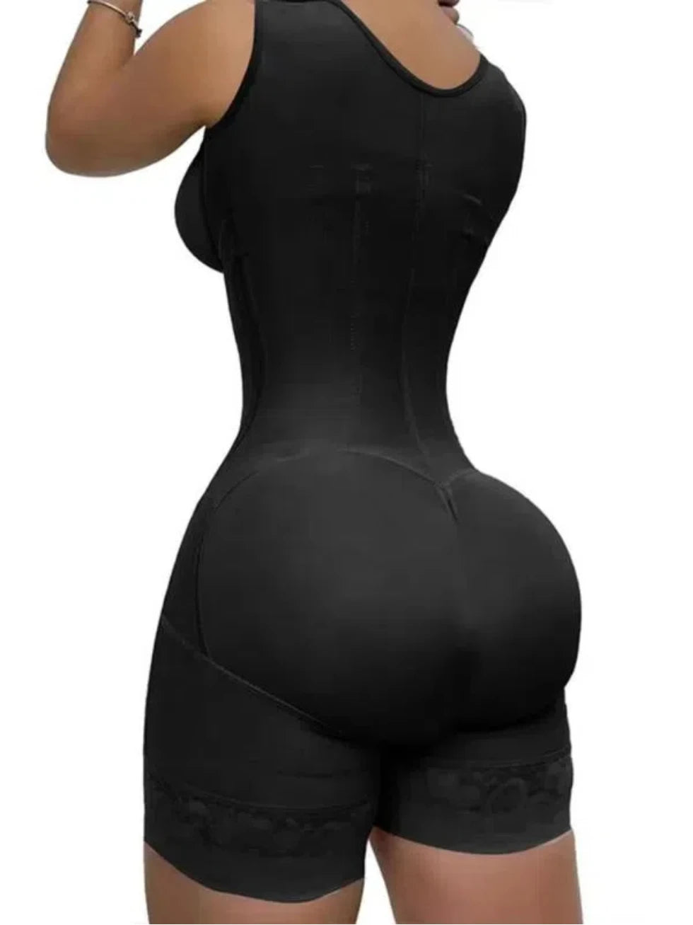 Women's Lace-Trimmed Shapewear Bodysuit