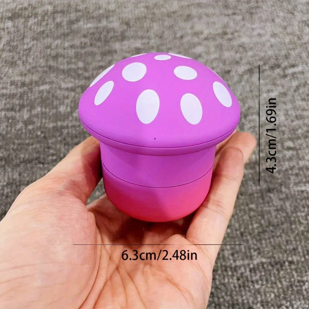 Metal Mushroom Herb Grinder