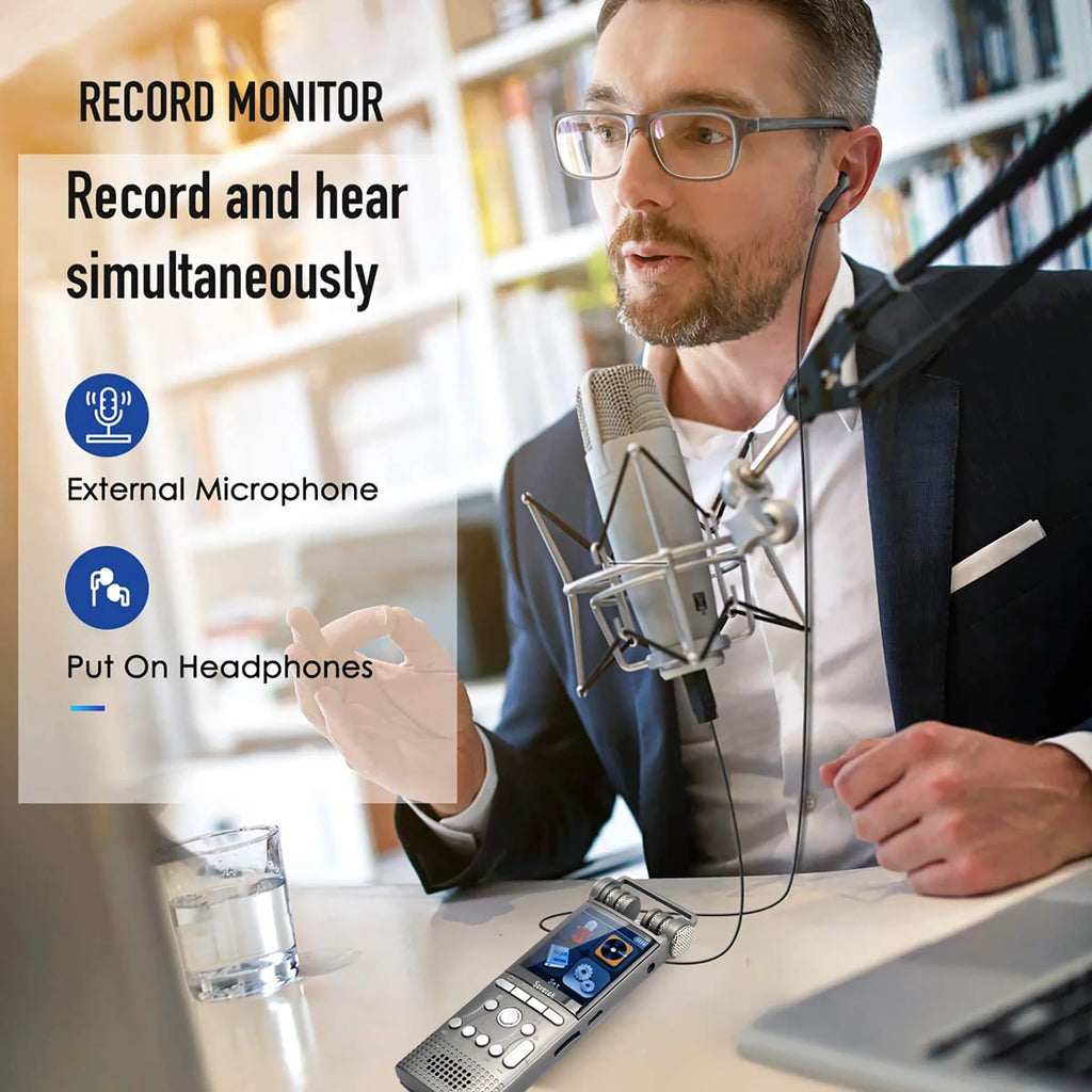 Savetek Professional Digital Voice Activated Audio Recorder