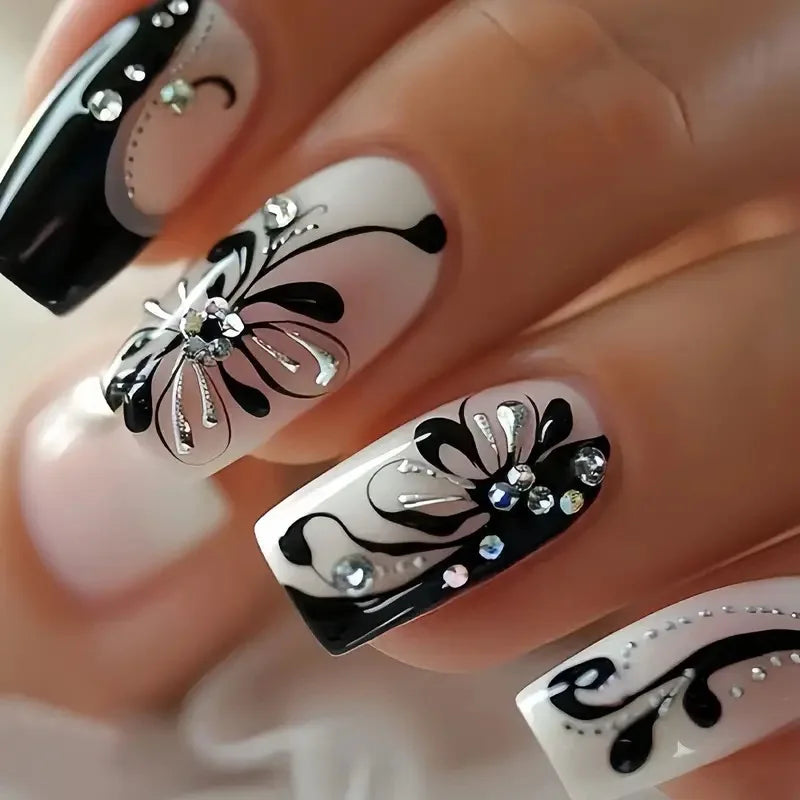 24pcs Simple Press on Nails