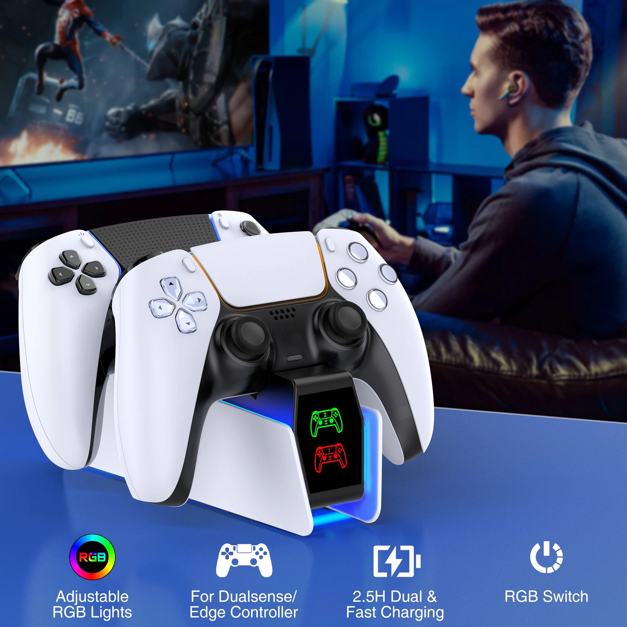 RGB Controller Charging Station