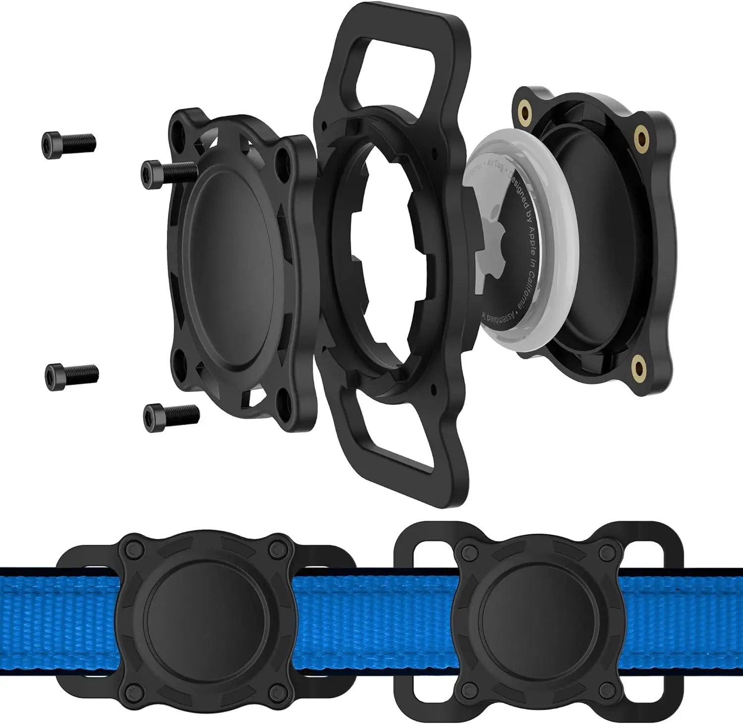 Waterproof Airtag Dog Collar Holder