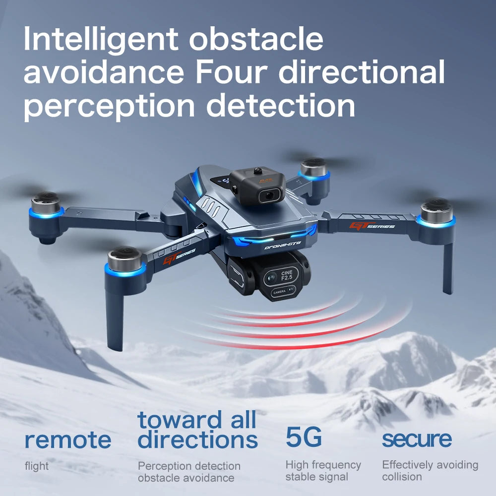 GT8 Drone GPS 8K Professional HD 360° Dual Cameras