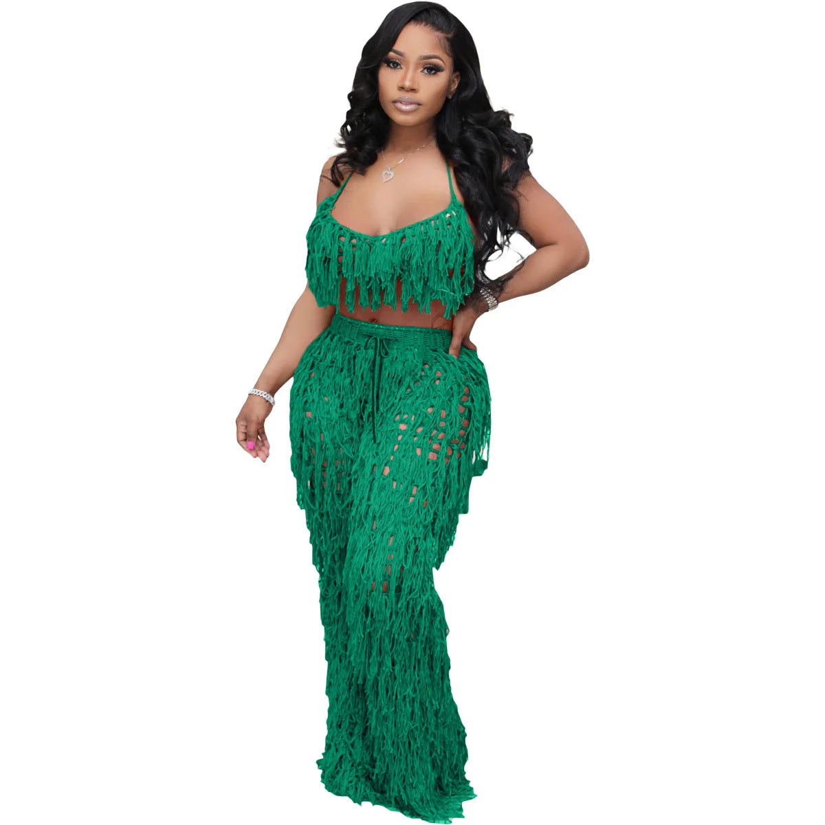 Women's Knitted Two Piece Set