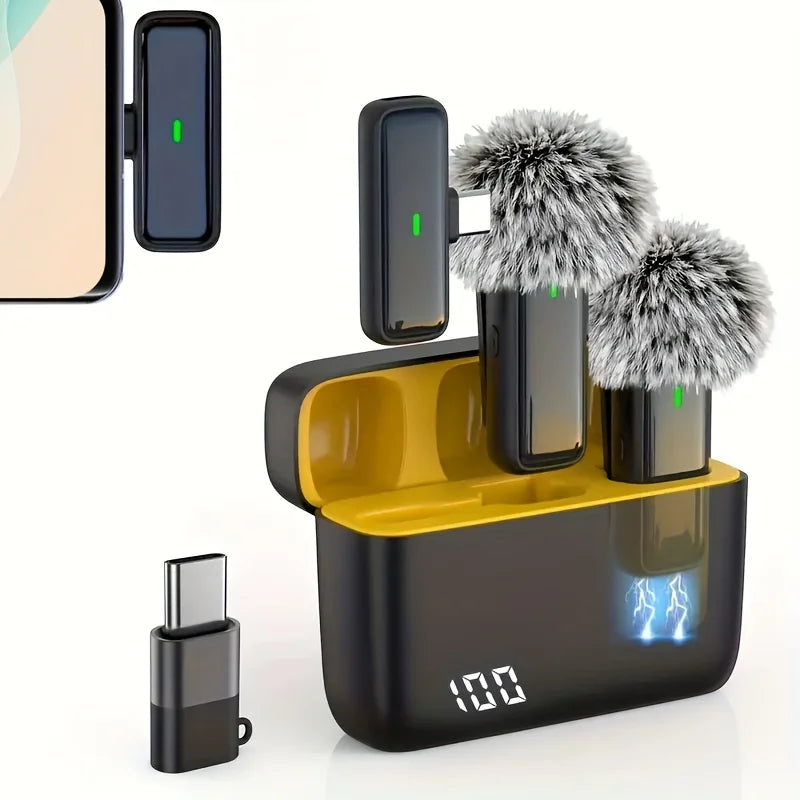 Wireless Lavalier Microphone for Cell Phones