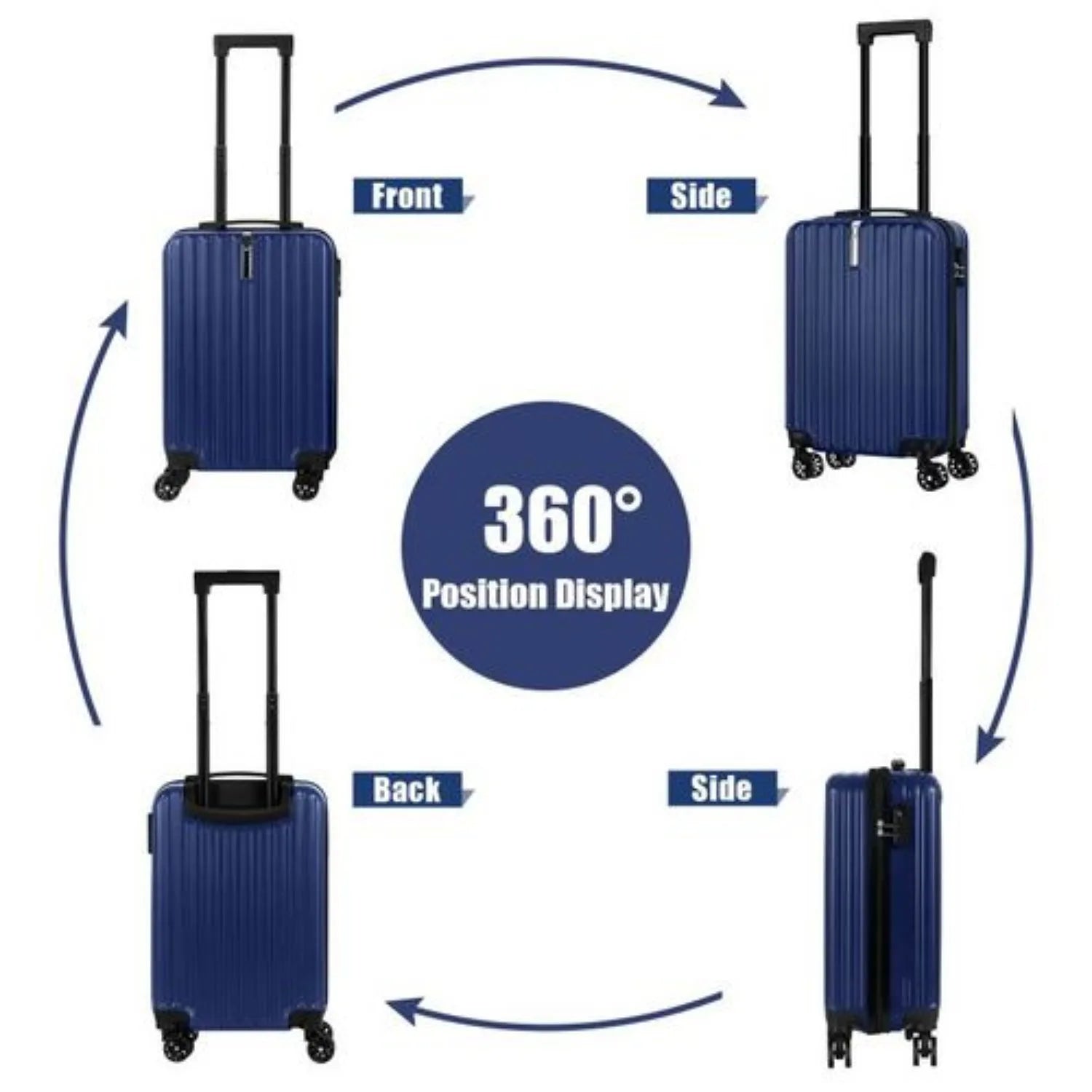 2-Piece Hardshell Luggage Set