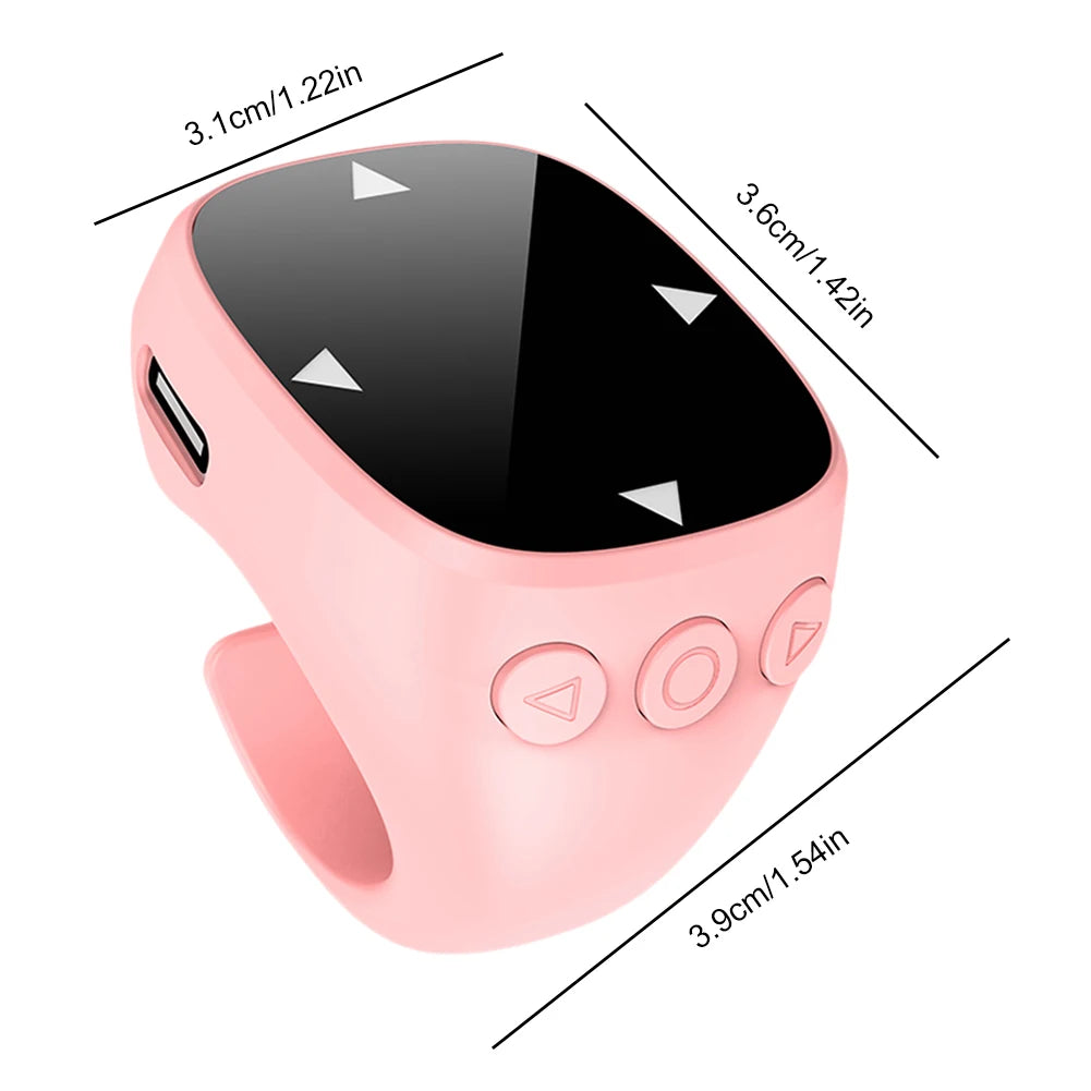Fingertip Remote Scrolling Ring Wireless Bluetooth Remote Control