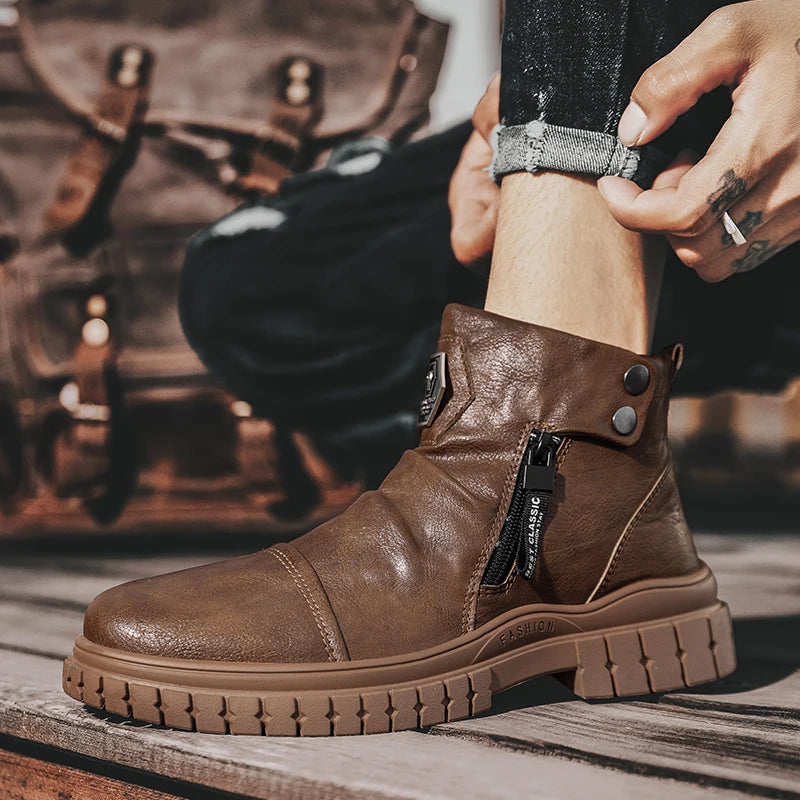 High Top Casual Shoes Outdoor Boots