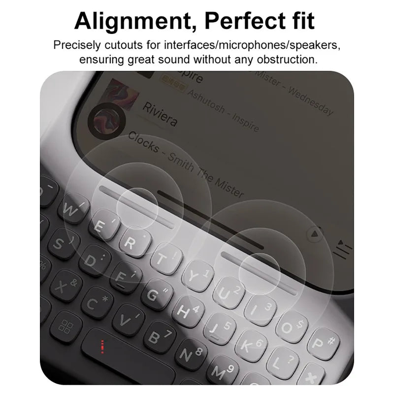 Mobile Phone Case with Keyboard All-in-One Magnetic-Attachment