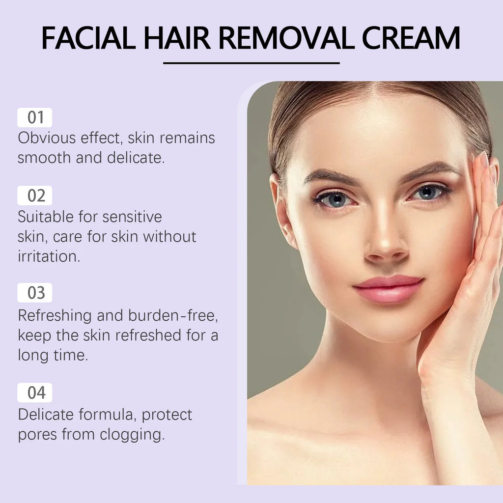 Facial Hair Removal Cream