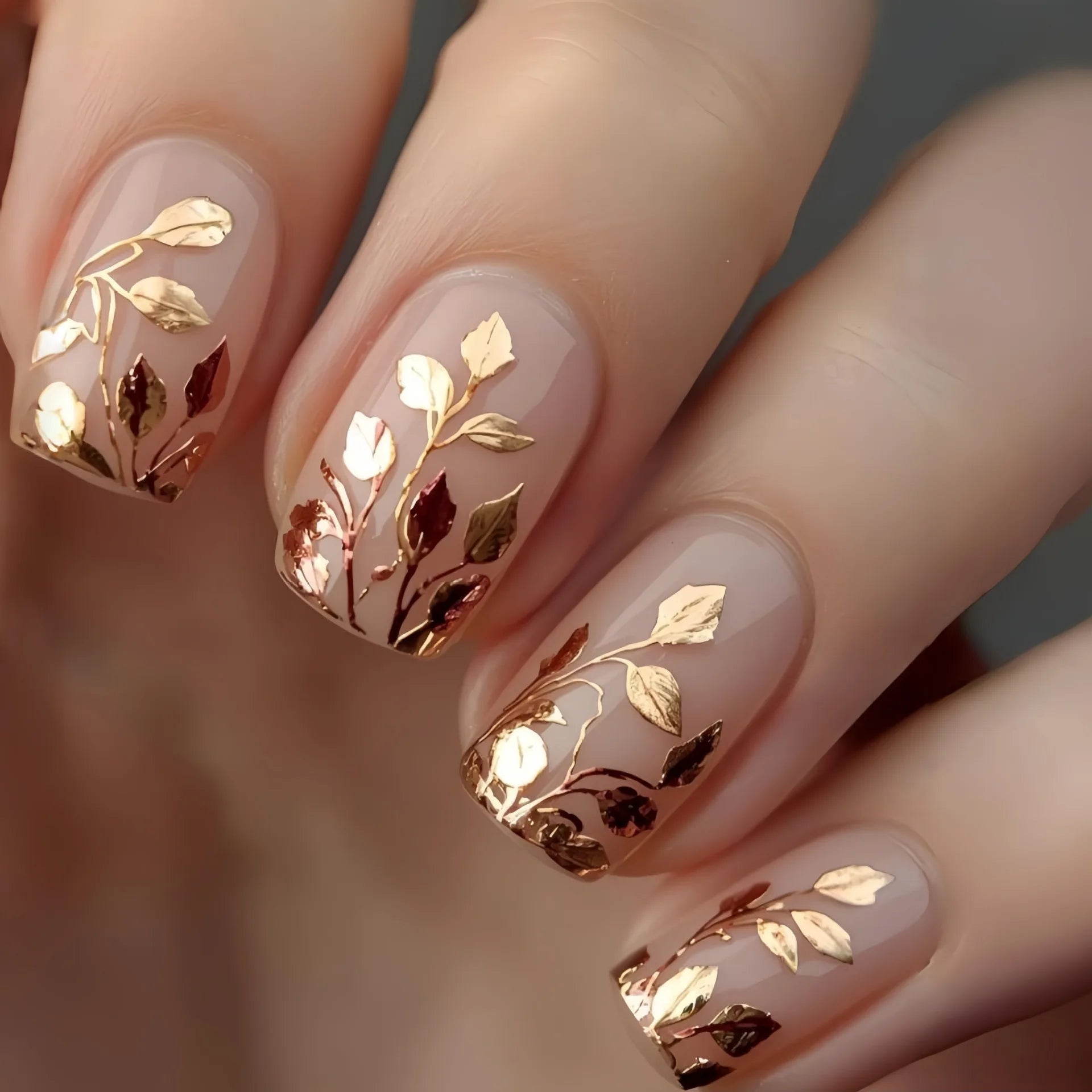 24pcs Simple Press on Nails