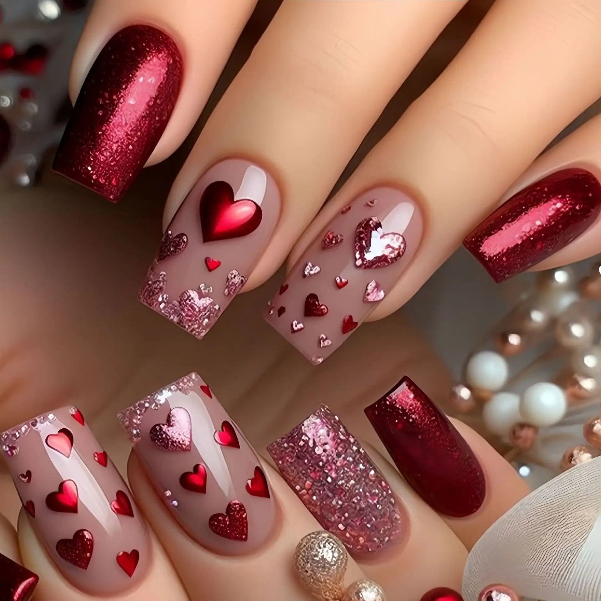 24pcs Simple Press on Nails