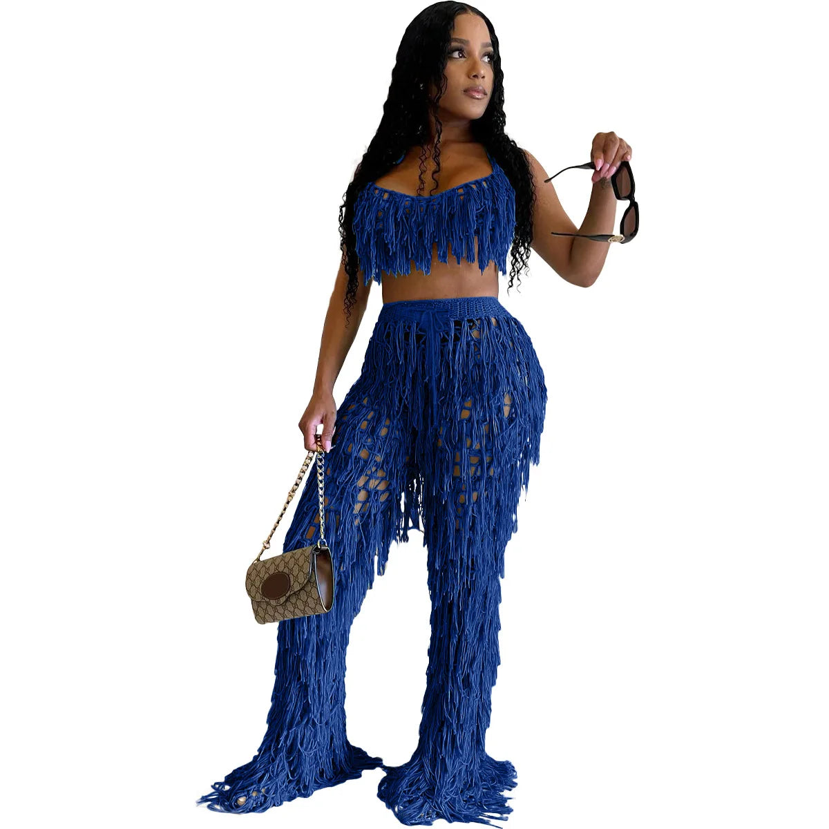 Women's Knitted Two Piece Set