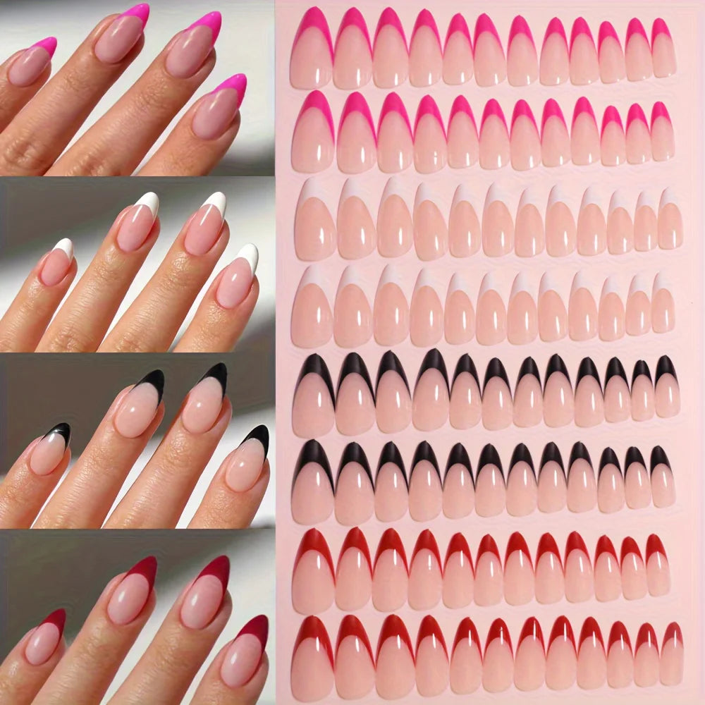 96PCS Medium Coffin Press On Nails