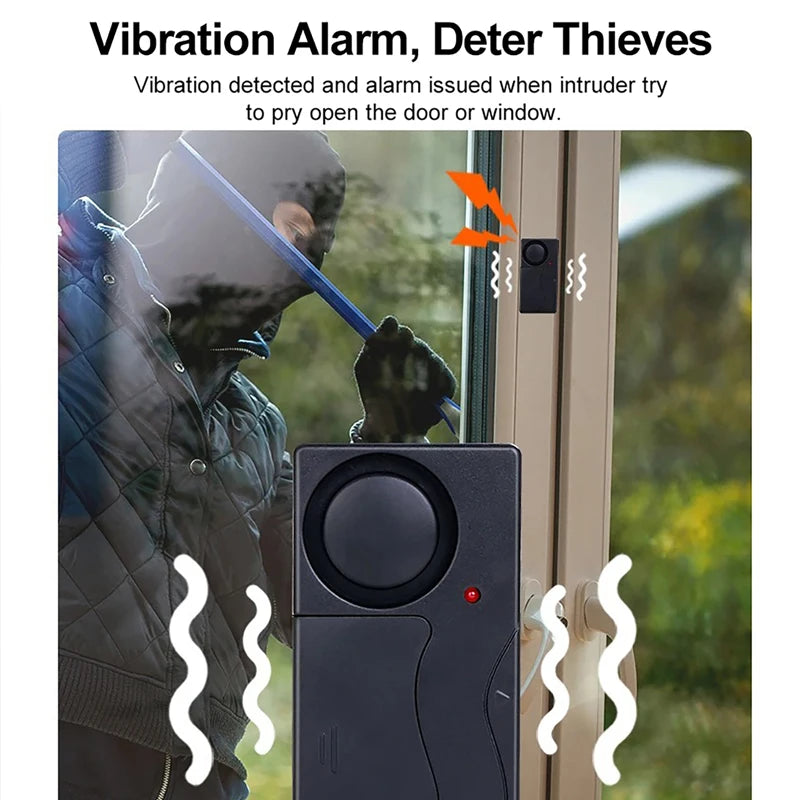 110dB Loud Door Window Alarm With Remote Control