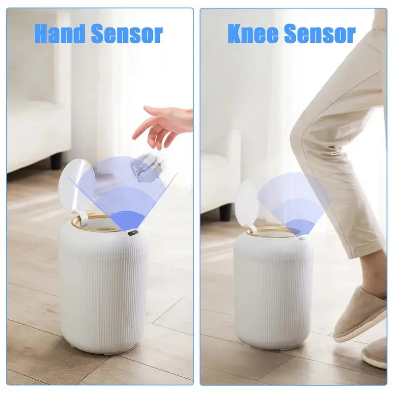 10L Motion Sensor Automatic  Trash Can with Lid