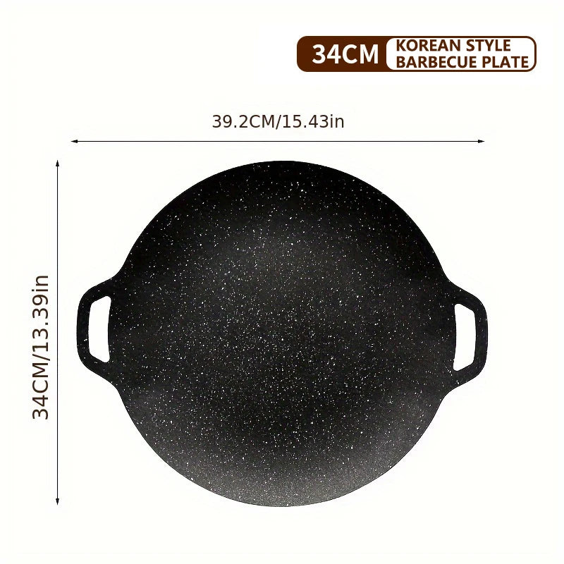 6-Layer Non-Stick Round Grill Pan