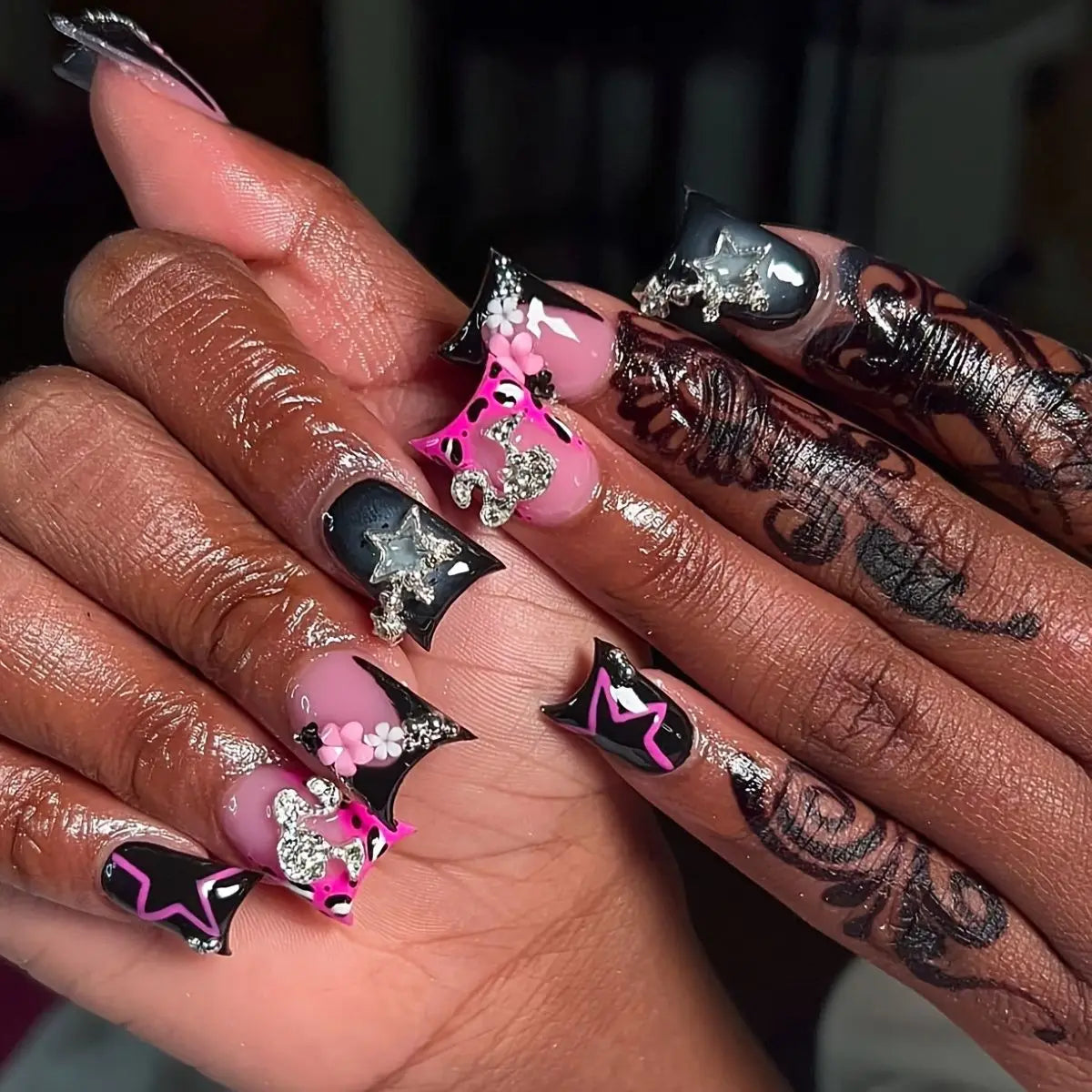 24pcs Press On Nails Variety of Styles