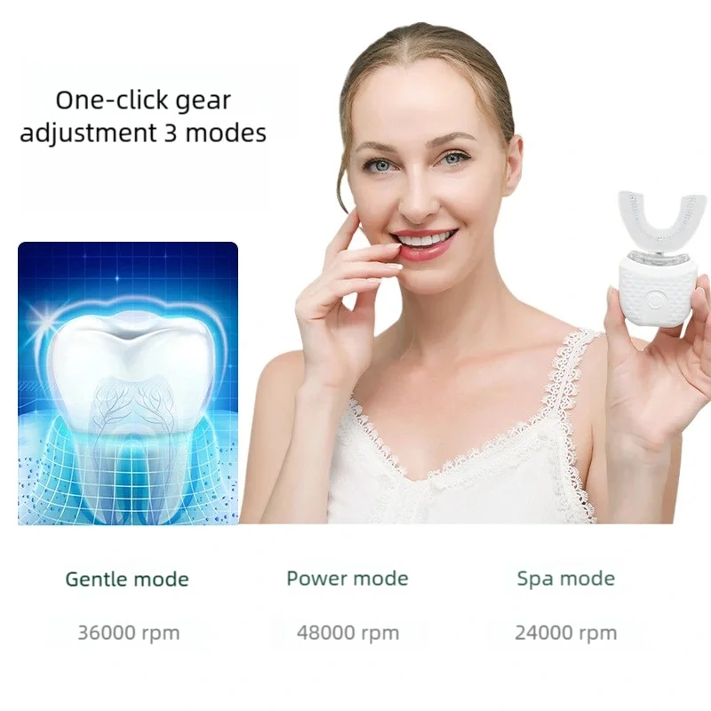 Portable U-shaped Ultrasonic 360-degree Cleaning Machine