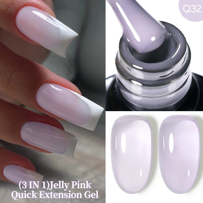 LILYCUTE 15ML Quick Extension Gel Nail Polish
