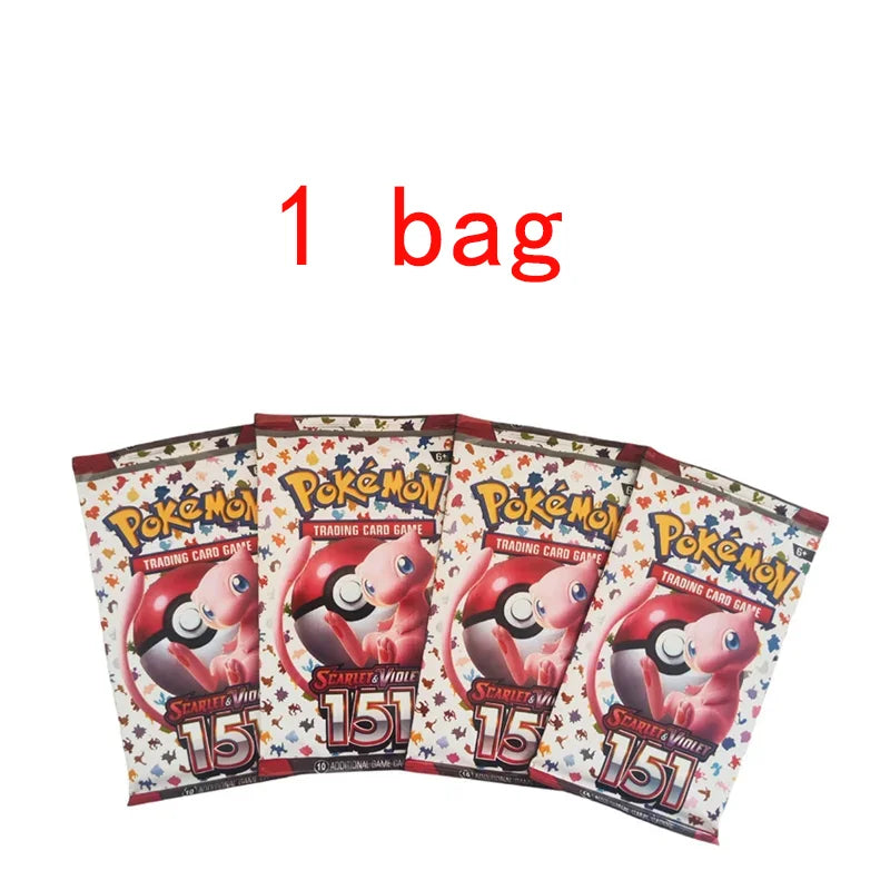 360pcs English Pokemon Cards Trade Game Cards