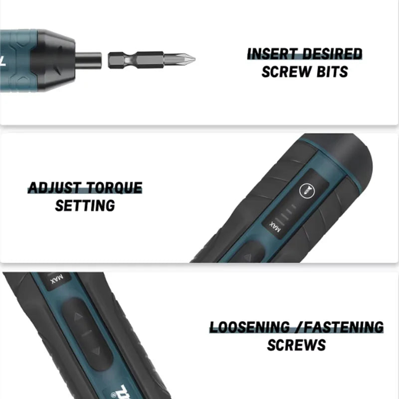 Makita Cordless Electric Screwdriver