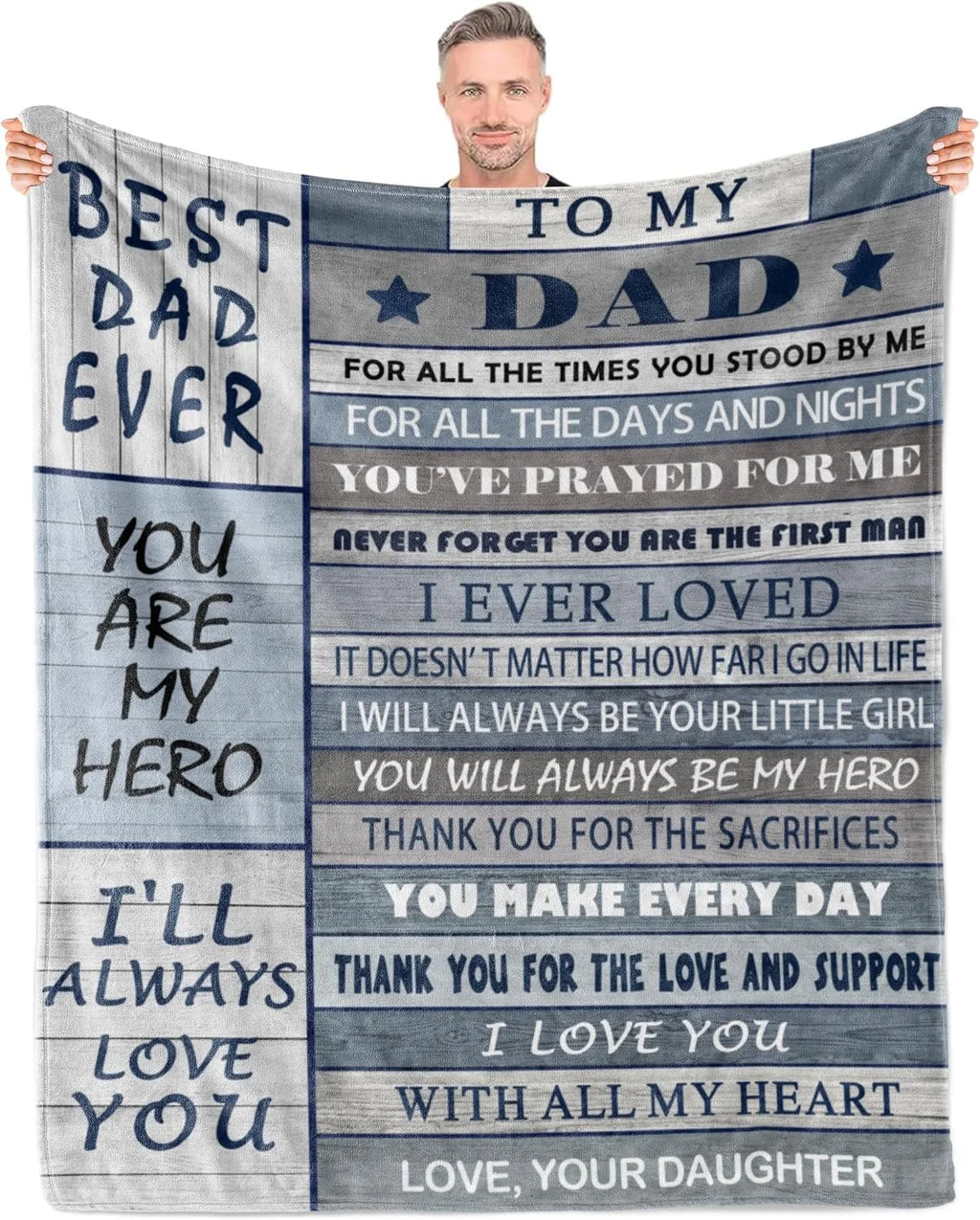 Perfect Gift to Dad Blankets