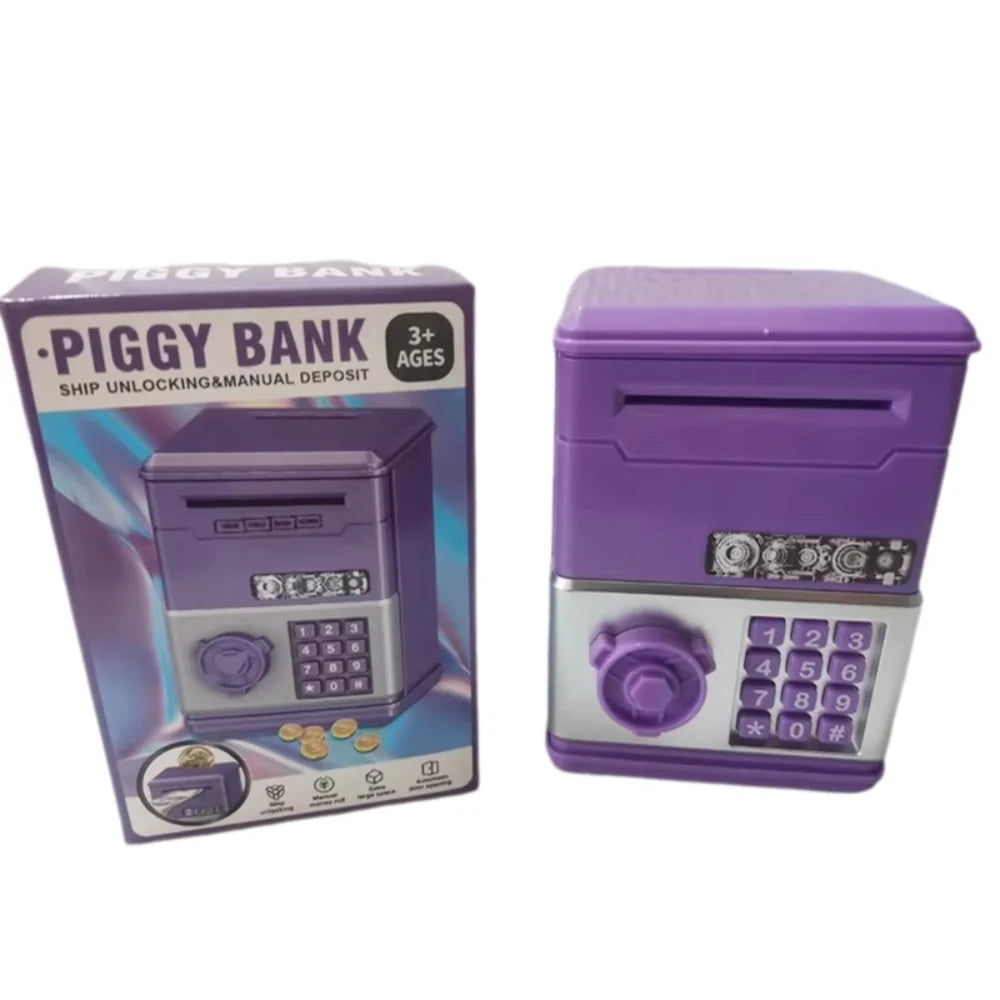 Password Children's Toy Piggy Bank ATM