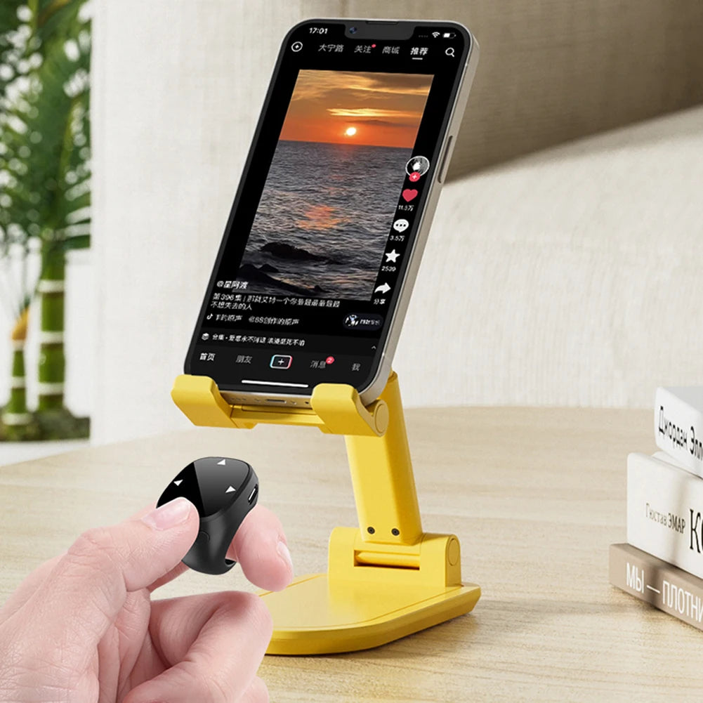 Fingertip Remote Scrolling Ring Wireless Bluetooth Remote Control