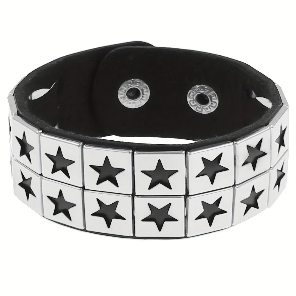 Gothic Punk Retro Multi Chain Street Dance Bracelet