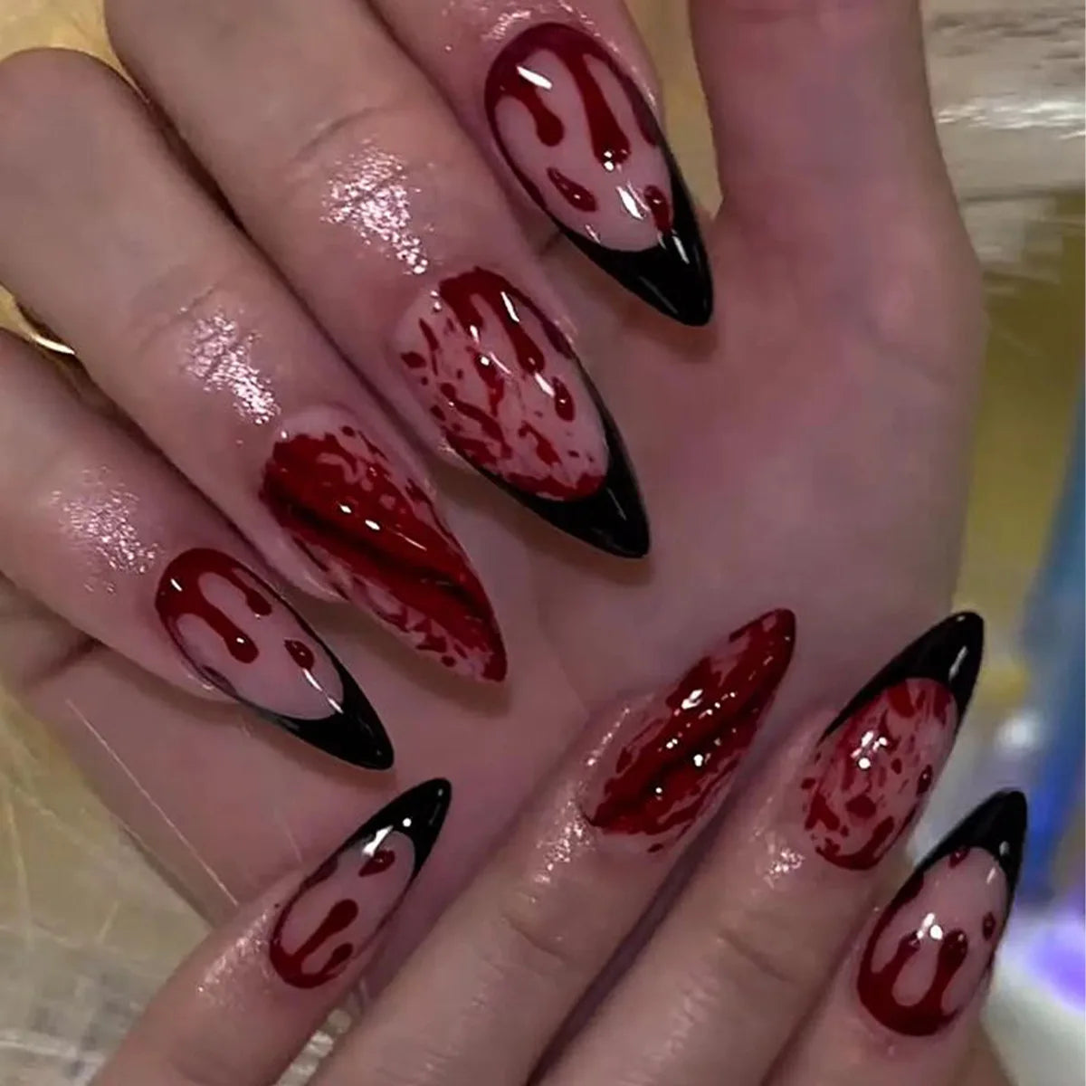 Halloween Party Press on Nails