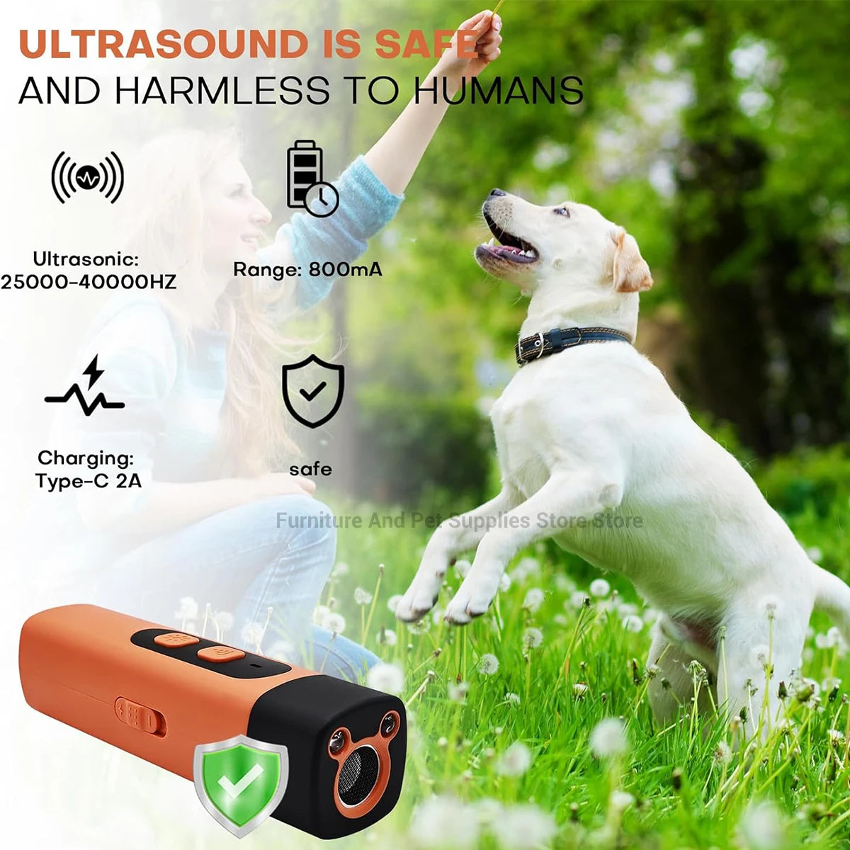 Ultrasonic Dog Training Device