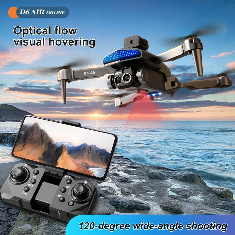 RC Drone Optical Flow Positioning Gesture Recognition 360° Roll Trajectory Flight