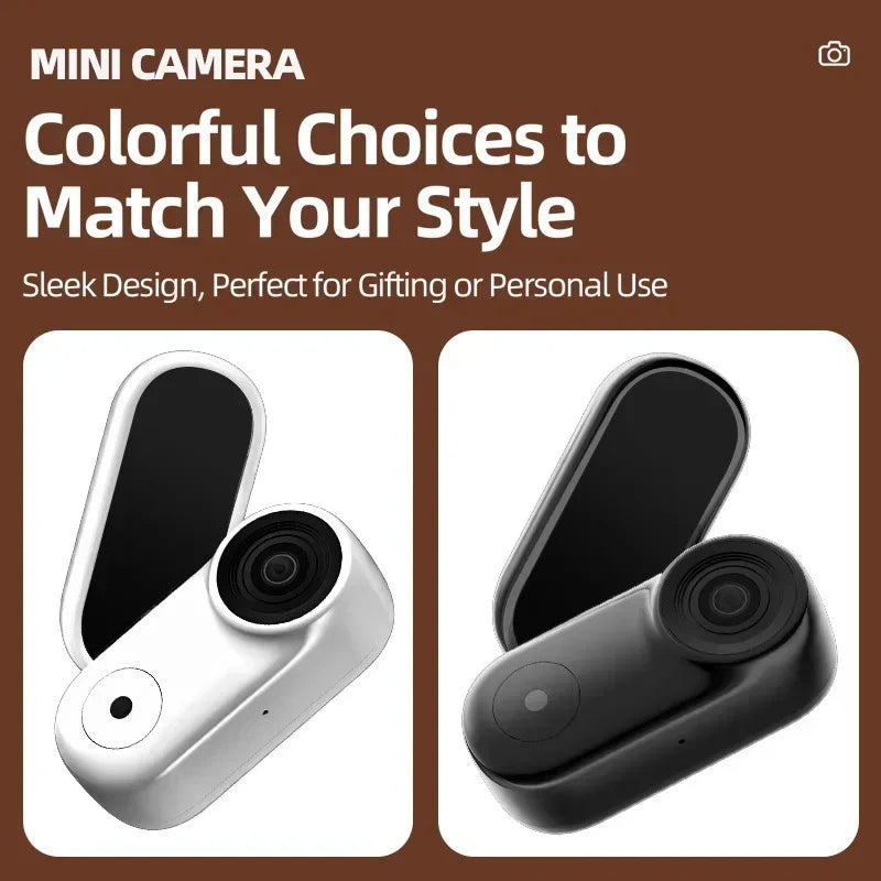 Lenovo WiFi Mini Action Camera 4K HD Thumb POV Camera