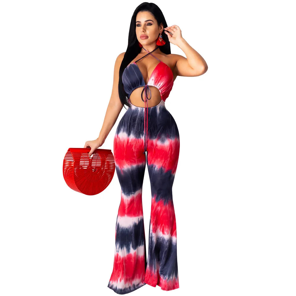 Women Sexy One Piece Sleeveless Slim High Waist Sling Romper