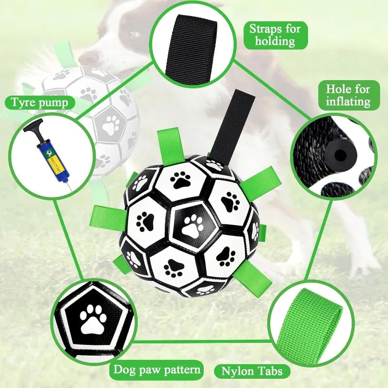 Interactive Soccer Ball Dog Toy