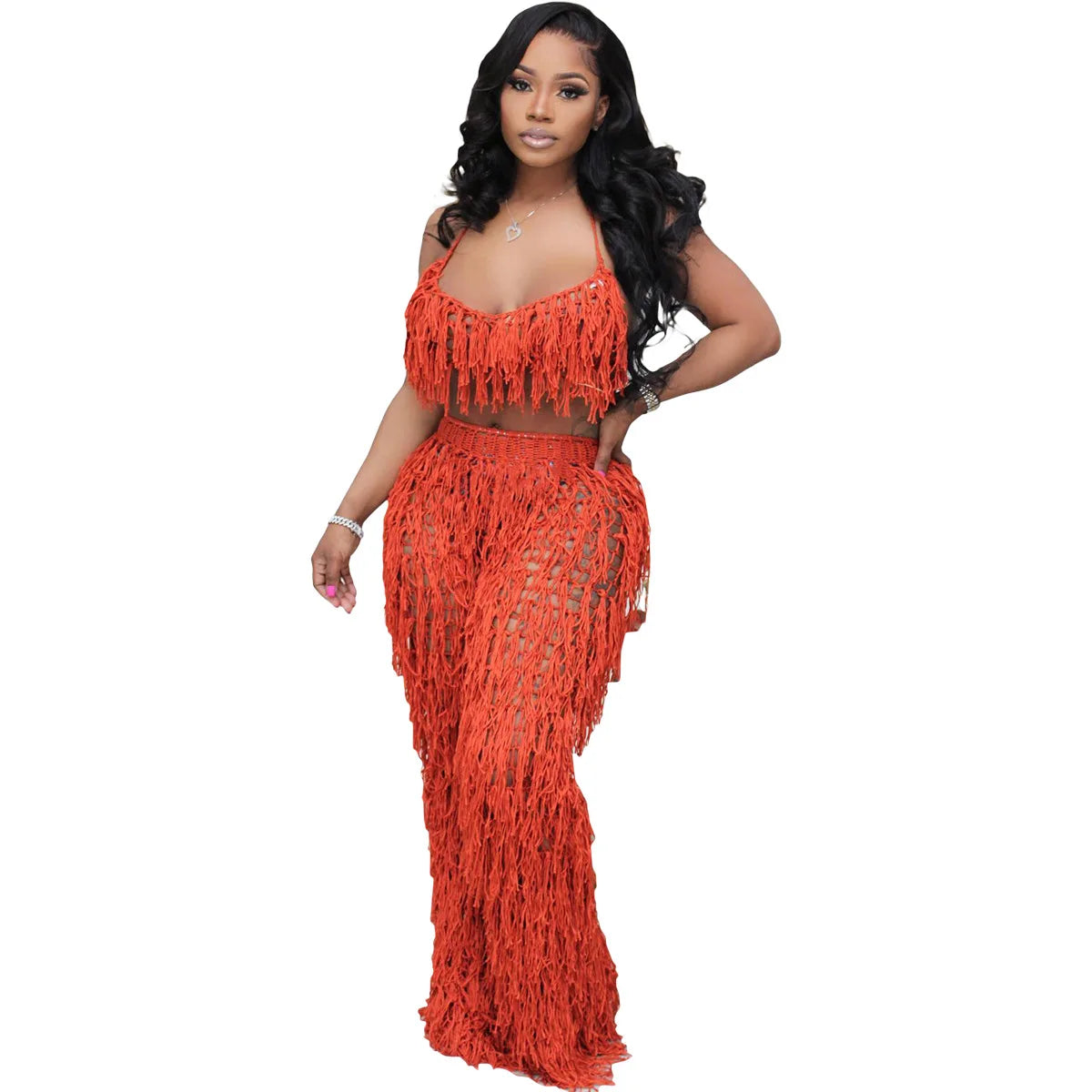 Women's Knitted Two Piece Set