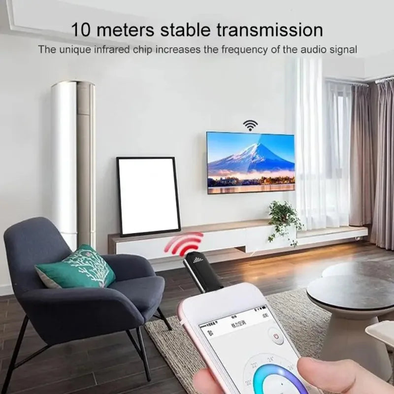 IR Wireless Infrared Remote Control Adapter Smartphone App Control