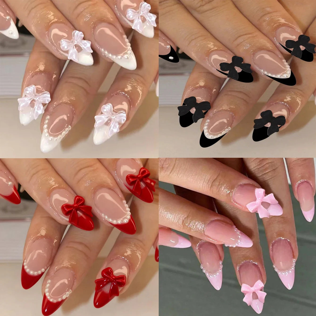 96PCS Medium Coffin Press On Nails