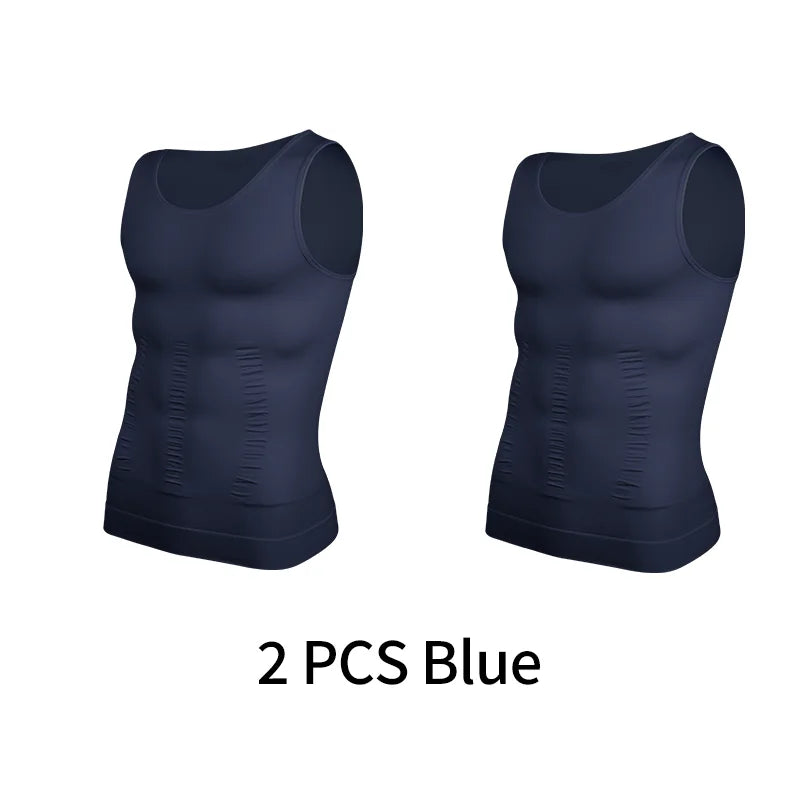 Mens Slimming Body Shaper Vest
