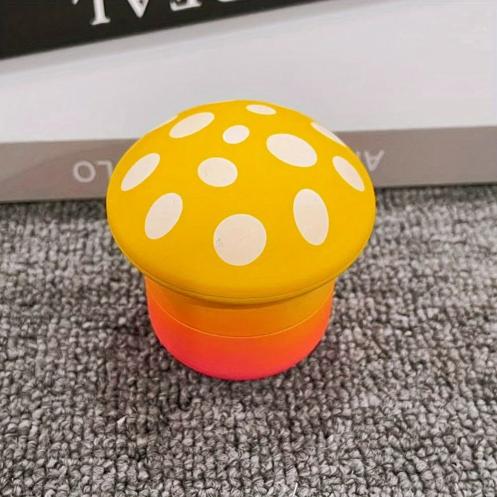 Metal Mushroom Herb Grinder