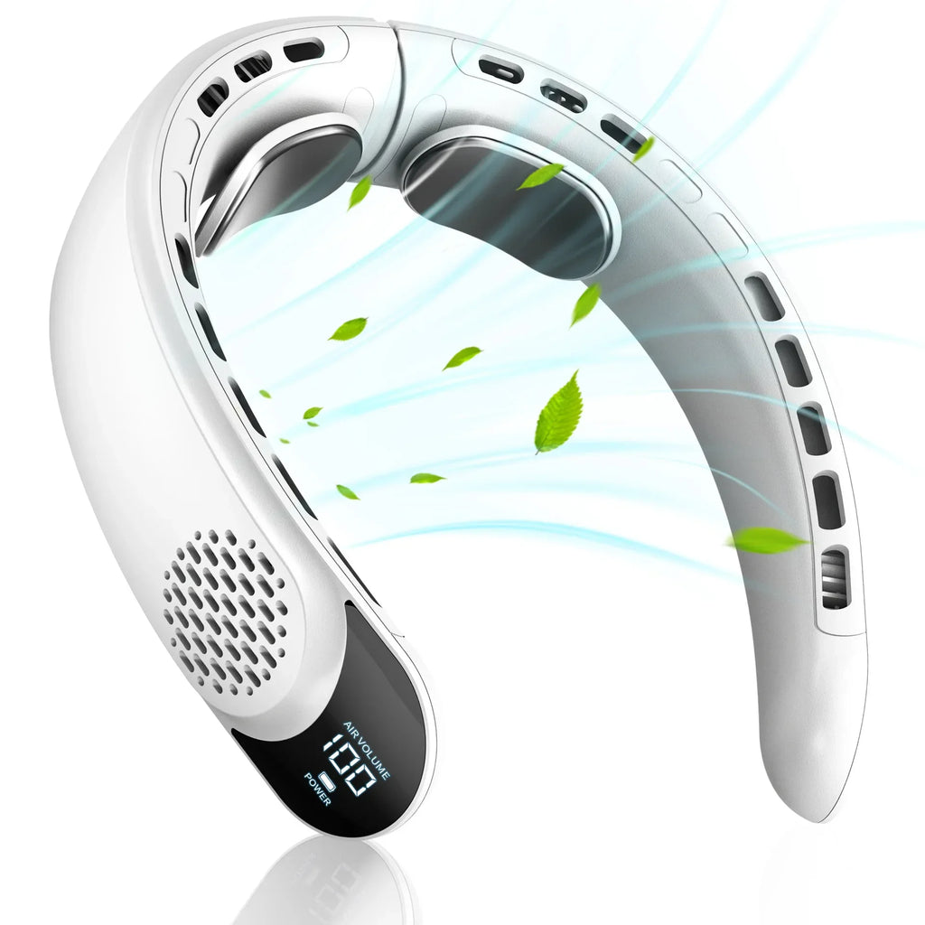 4000mAh Leafless Portable Neck Fan