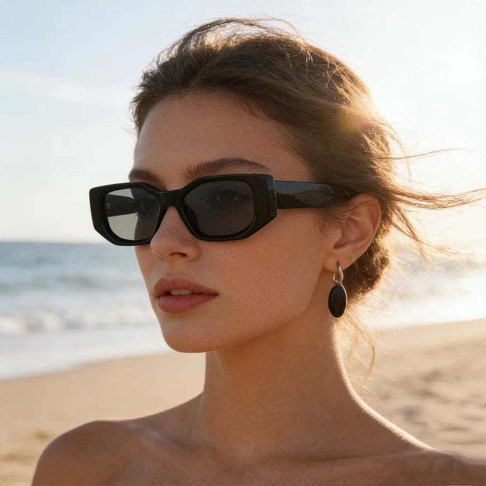 Ruiao Black Classic Sunglasses